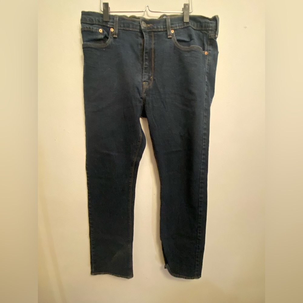 Levi's Dark Blue Straight Jeans